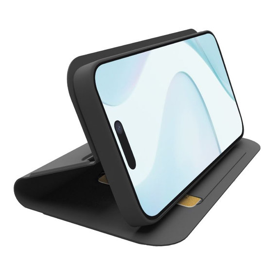SBS - Housse Book Wallet Smooth pour iPhone 17, noir
