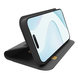 SBS - Housse Book Wallet Smooth pour iPhone 17, noir