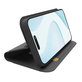 SBS - Housse Book Wallet Smooth pour iPhone 17, noir
