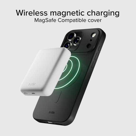 SBS - Housse Instinct Mag compatible avec MagSafe pour iPhone 17 Pro, noir