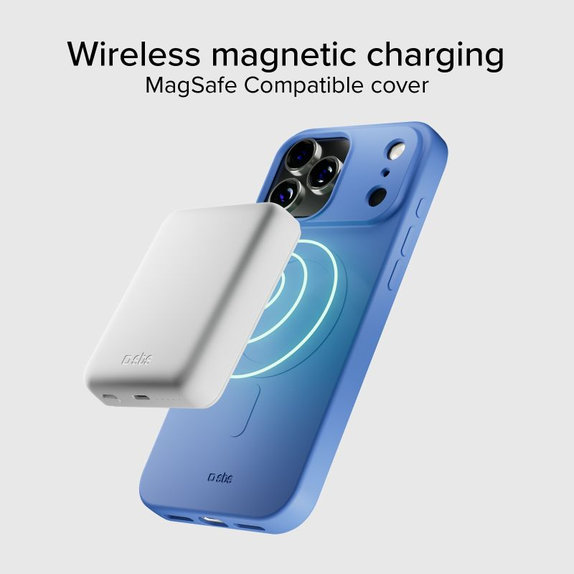 SBS - Housse Instinct Mag compatible avec MagSafe pour iPhone 17 Pro, bleu