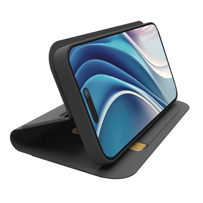 SBS - Housse Book Wallet Smooth pour iPhone 17 Pro, noir