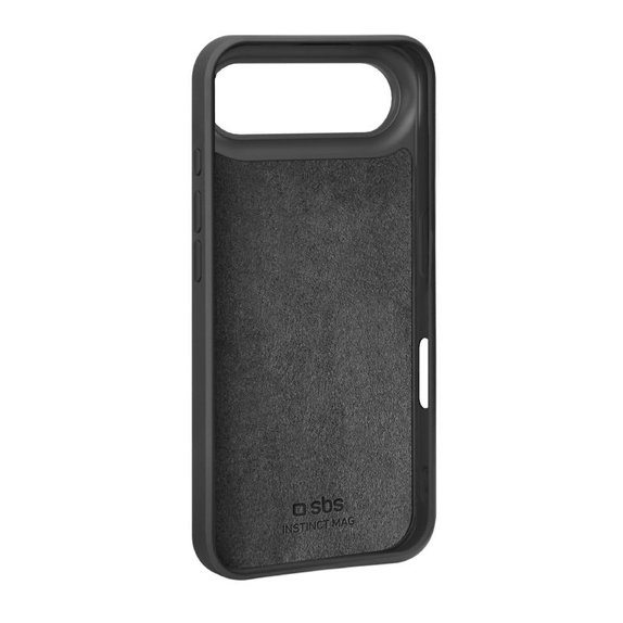 SBS - Housse Instinct Mag compatible avec MagSafe pour iPhone 17 Air, noir
