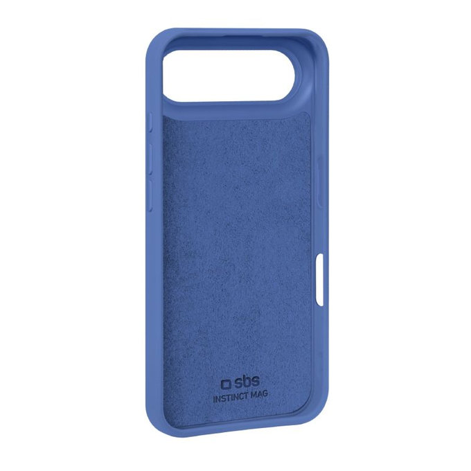 SBS - Housse Instinct Mag compatible avec MagSafe pour iPhone 17 Air, bleu