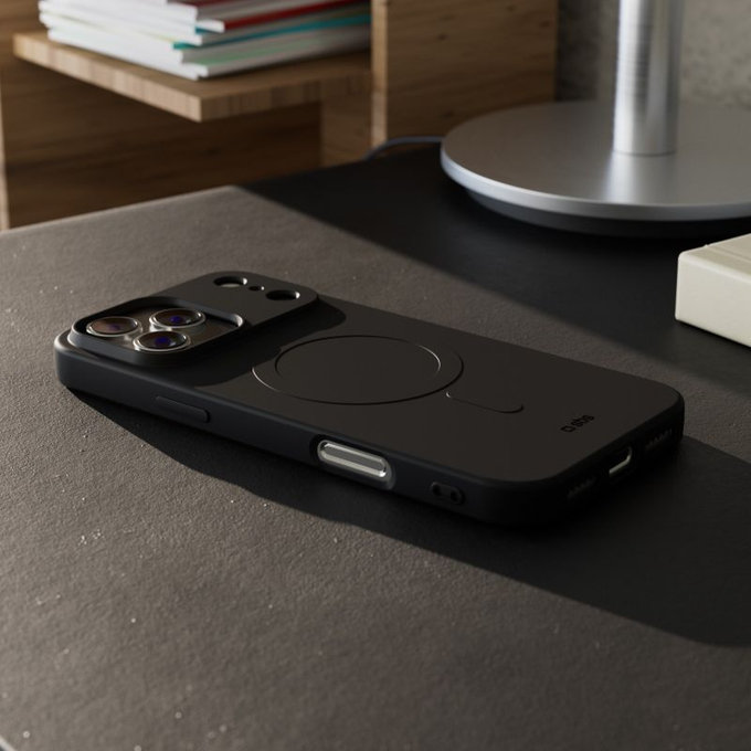 SBS - Housse Instinct Mag compatible avec MagSafe pour iPhone 17, rose