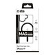 SBS - Housse Mag Frame compatible avec MagSafe pour iPhone 17, noir