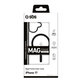 SBS - Housse Mag Frame compatible avec MagSafe pour iPhone 17, noir
