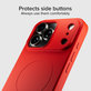 SBS - Housse Instinct Mag compatible avec MagSafe pour iPhone 17 Pro, rouge