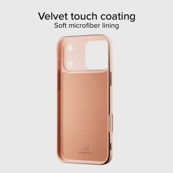 SBS - Housse Instinct Mag compatible avec MagSafe pour iPhone 17 Pro Max, rose