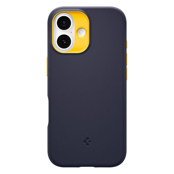 Spigen - Housse Nano Pop avec MagSafe pour iPhone 17, Blueberry Navy