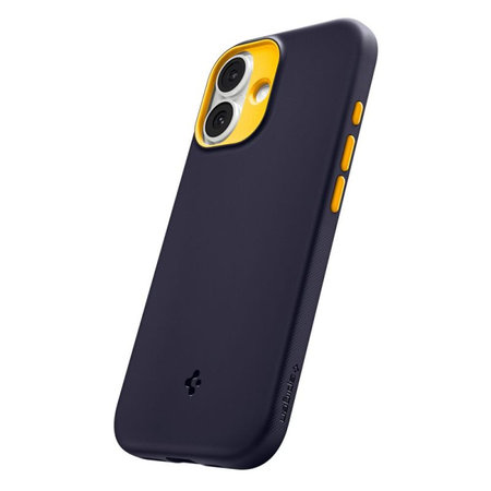 Spigen - Housse Nano Pop avec MagSafe pour iPhone 17, Blueberry Navy