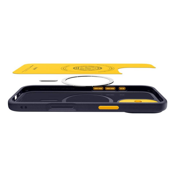 Spigen - Housse Nano Pop avec MagSafe pour iPhone 17, Blueberry Navy
