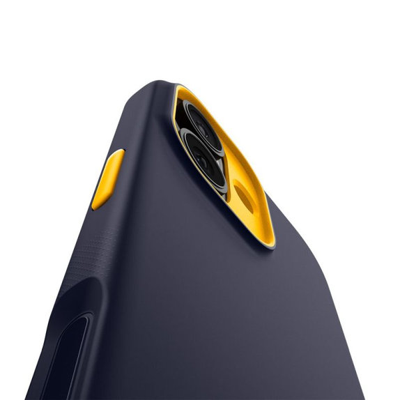 Spigen - Housse Nano Pop avec MagSafe pour iPhone 17, Blueberry Navy