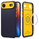Spigen - Housse Nano Pop avec MagSafe pour iPhone 17 Air, Blueberry Navy
