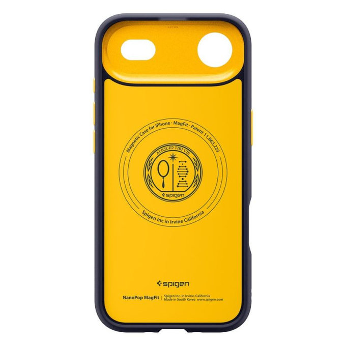 Spigen - Housse Nano Pop avec MagSafe pour iPhone 17 Air, Blueberry Navy