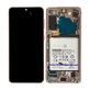 Samsung Galaxy S21 G991B - Écran LCD + Ecran Tactile + Cadre + Batterie (Violet) - GH82-27254B Genuine Service Pack