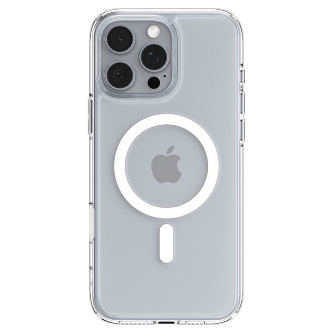 Spigen - Coque Ultra Hybrid "T" avec MagSafe pour iPhone 16 Pro, blanc