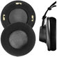 Coussinets de rechange pour AKG K701, K702, Q701, Q702, K601, K612, K712, Mousse + Velours, Noires, 1 Paire