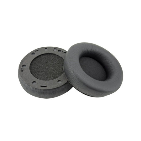 Coussinets de rechange pour AKG Y600NC, Mousse à mémoire + cuir PU, Noires, 1 Paire