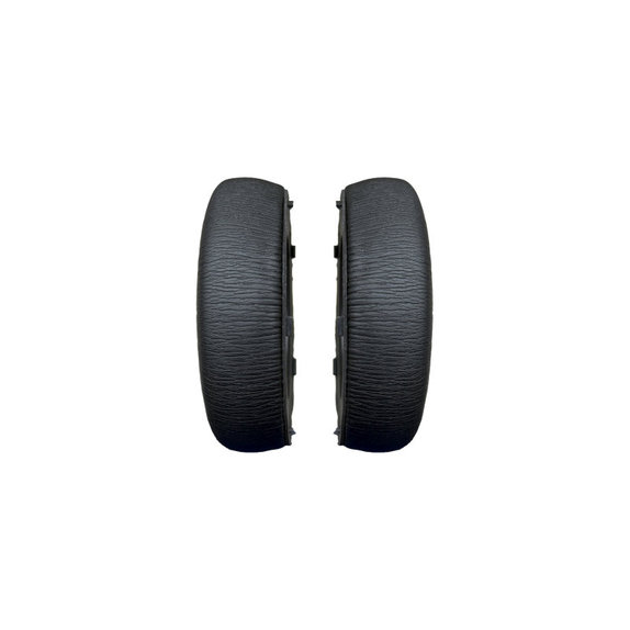 Coussinets de rechange pour AKG Y600NC, Mousse à mémoire + cuir PU, Noires, 1 Paire
