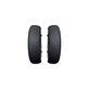 Coussinets de rechange pour AKG Y600NC, Mousse à mémoire + cuir PU, Noires, 1 Paire