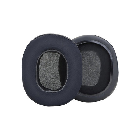 Coussinets de rechange pour Audio-Technica ATH-M50, Mousse + Cuir, Noires, Gel Rafraîchissant, 1 Paire