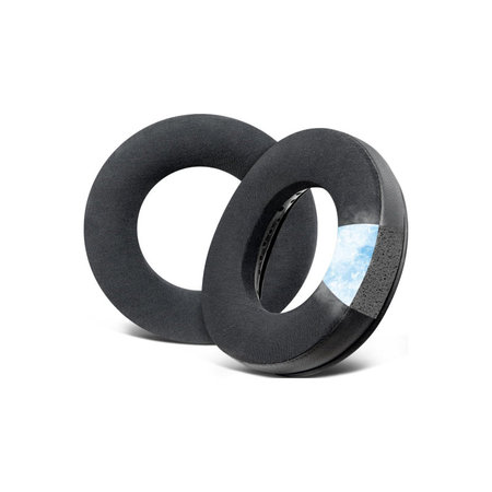 Coussinets de rechange pour Beyerdynamic DT440, DT660, DT990 Pro, Mousse à mémoire + Cuir + en Textil + Gel Rafraîchissant, Noires, 1 Paire