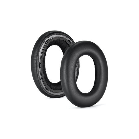 Coussinets de rechange pour Bowers & Wilkins PX7, Mousse à mémoire + cuir PU, Noires, 1 Paire