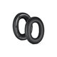 Coussinets de rechange pour Bowers & Wilkins PX7, Mousse à mémoire + cuir PU, Noires, 1 Paire