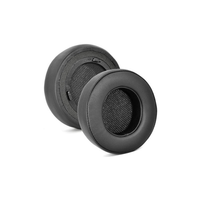 Coussinets de rechange pour Corsair Virtuoso RGB, Mousse à mémoire + cuir PU, Noires, 1 Paire