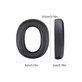 Coussinets de rechange pour Edifier W860NB Pro, WH950NB, Mousse à mémoire + Cuir, Noires, 1 Paire