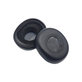 Coussinets de rechange pour Jabra Evolve2 30, Mousse à mémoire + cuir PU, Noires, 1 Paire