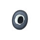 Coussinets de rechange pour Jabra Evolve2 65 UC/MS (Flex), Mousse à mémoire + cuir PU, Noires, 1 Paire