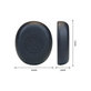 Coussinets de rechange pour Jabra Evolve2 65 UC/MS (Flex), Mousse à mémoire + cuir PU, Noires, 1 Paire