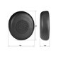 Coussinets de rechange pour Jabra Evolve 2 75 UC/MS, Mousse à mémoire + cuir PU, Noires, 1 Paire