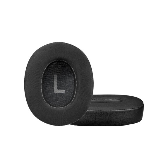 Coussinets de rechange pour JBL Tune 700BT, 710BT, Mousse à mémoire + Cuir + en Textil, Noires, Gel Rafraîchissant, 1 Paire