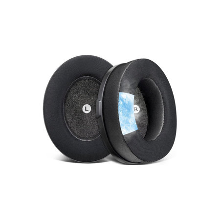 Coussinets de rechange pour Kingston HyperX Cloud Orbit S, Mousse à mémoire + cuir PU, Noires, Gel Rafraîchissant, 1 Paire