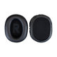 Coussinets de rechange pour Logitech G Pro X, Mousse à mémoire + cuir PU, Noires, 1 Paire