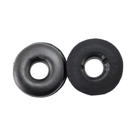 Coussinets de rechange pour Logitech H600, H390, H609, Mousse à mémoire + cuir PU, Noires, 1 Paire