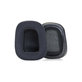 Coussinets de rechange pour Logitech G633 Artemis, G933 Artemis, Mousse à mémoire + en Textil + Cuir, Noires, Gel Rafraîchissant, 1 Paire