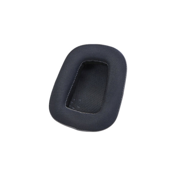 Coussinets de rechange pour Logitech G633 Artemis, G933 Artemis, Mousse à mémoire + en Textil + Cuir, Noires, Gel Rafraîchissant, 1 Paire