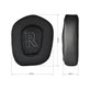 Coussinets de rechange pour Logitech G733, Mousse à mémoire + en Textil + Cuir, Noires, Gel Rafraîchissant, 1 Paire