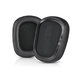 Coussinets de rechange pour Logitech G633 Artemis, G933 Artemis, Mousse à mémoire + Cuir, Noires, 1 Paire
