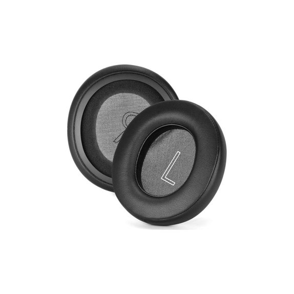 Coussinets de rechange pour Microsoft Xbox Series, Mousse à mémoire + cuir PU, Noires, 1 Paire