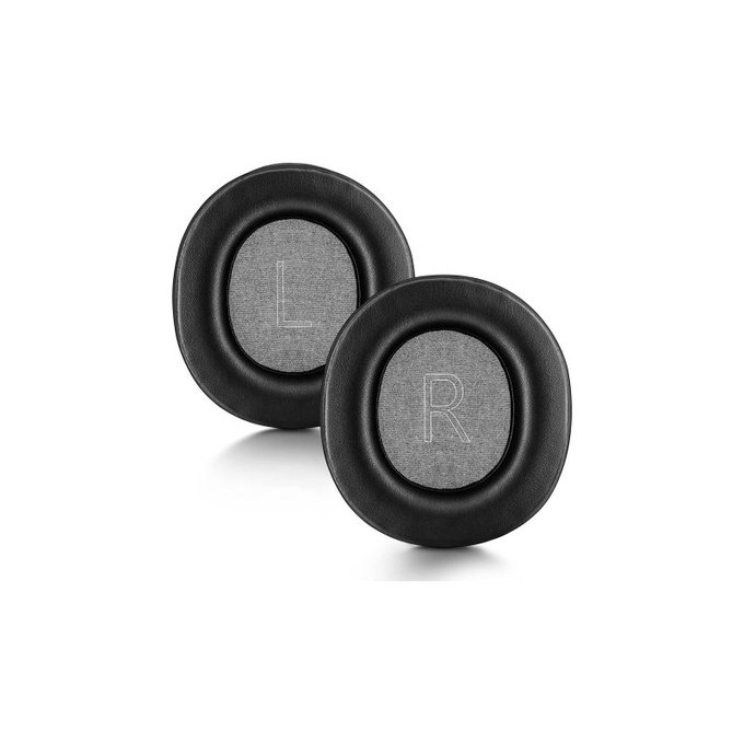 Coussinets de rechange pour Microsoft Xbox Series, Mousse à mémoire + cuir PU, Noires, 1 Paire