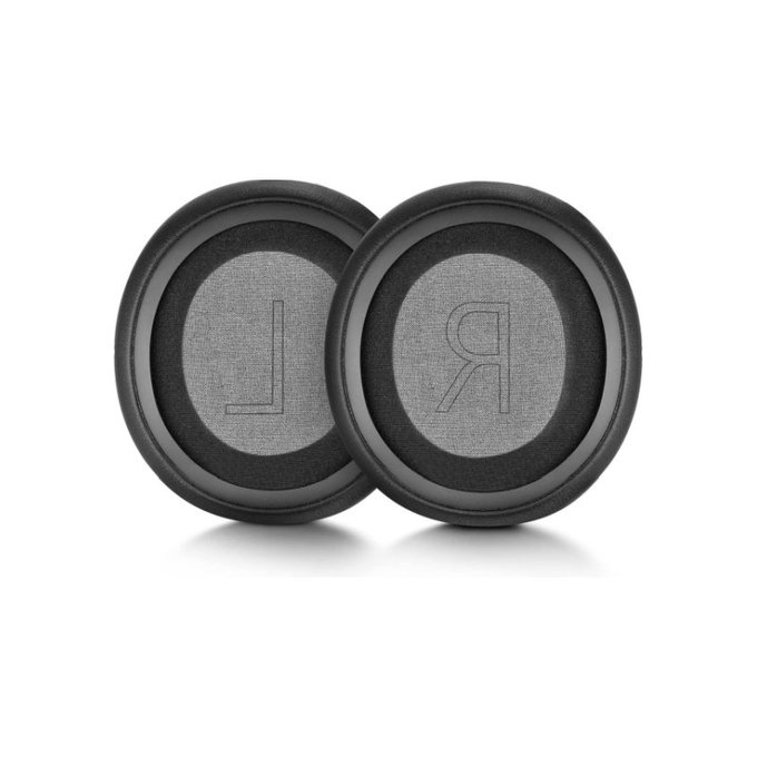 Coussinets de rechange pour Microsoft Xbox Series, Mousse à mémoire + cuir PU, Noires, 1 Paire