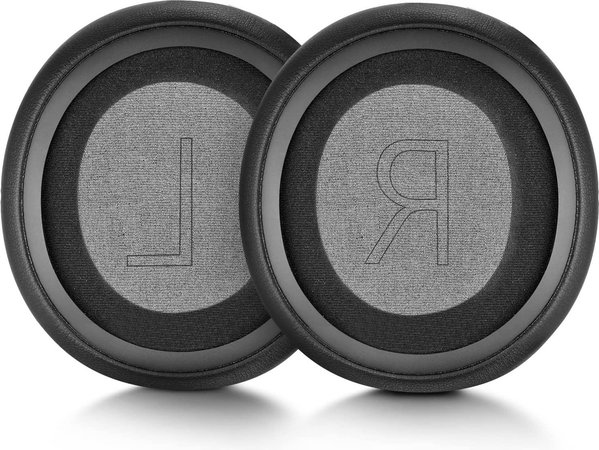 Coussinets de rechange pour Microsoft Xbox Series, Mousse à mémoire + cuir PU, Noires, 1 Paire