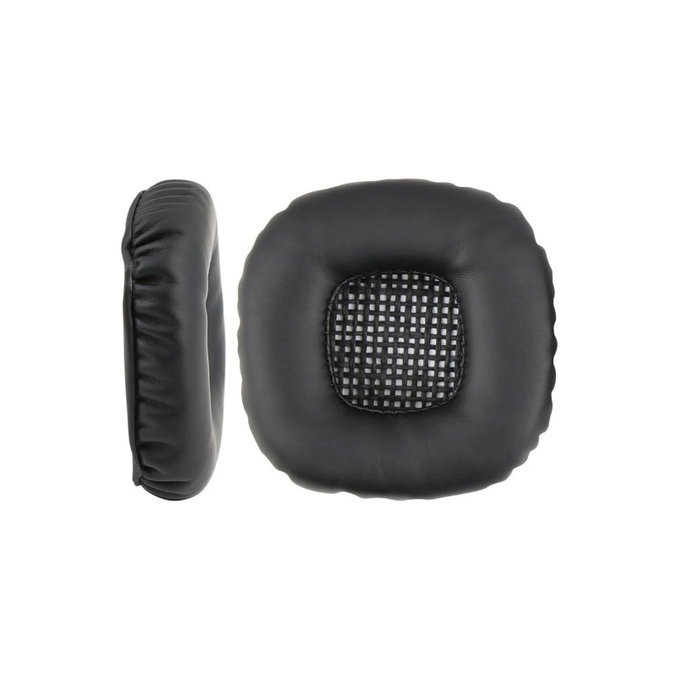 Coussinets de rechange pour Marshall Major V, Mousse à mémoire + Cuir, Noires, 1 Paire