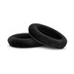 Coussinets de rechange pour Sennheiser HD545, HD600, HD650, Mousse à mémoire + en Textil, Noires, 1 Paire