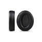 Coussinets de rechange pour Sennheiser HD4.50, HD450, Mousse à mémoire + Cuir, Noires, 1 Paire